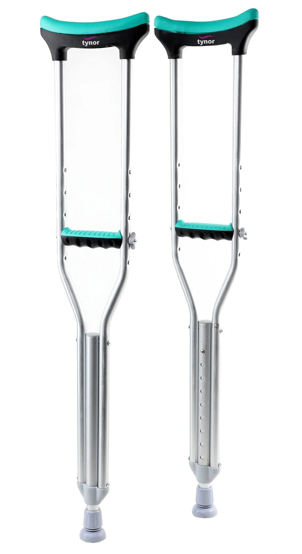 Tynor Auxiliary Crutch L21 | Underarm Crutches (Pair) — view 2
