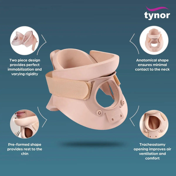 Tynor Philadelphia Cervical Orthosis B-05 | Rigid Neck Support