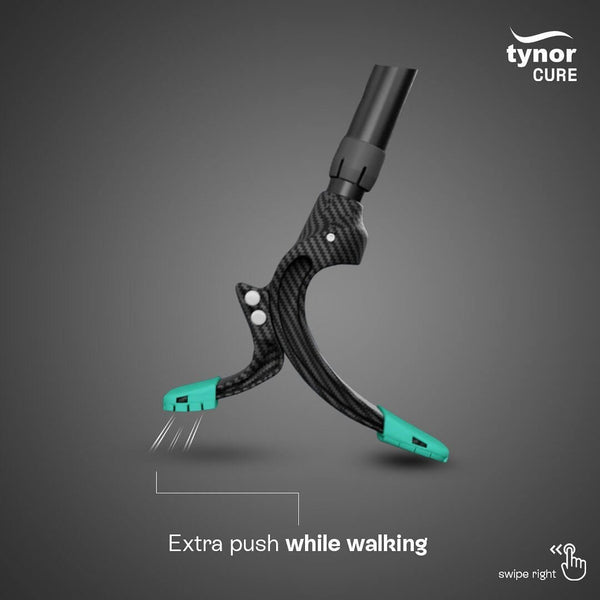 Tynor Skipper Axilla Crutch L 49 | Adjustable Underarm Crutch — view 3