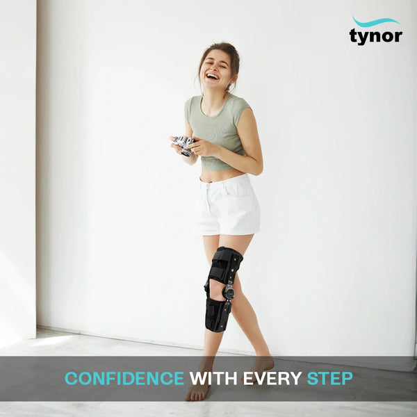 Tynor ROM Knee Brace 18" D10 — view 3