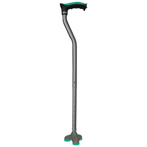 Tynor Walking Stick Trio L 44 | 3-Point Anti-Slip Cane