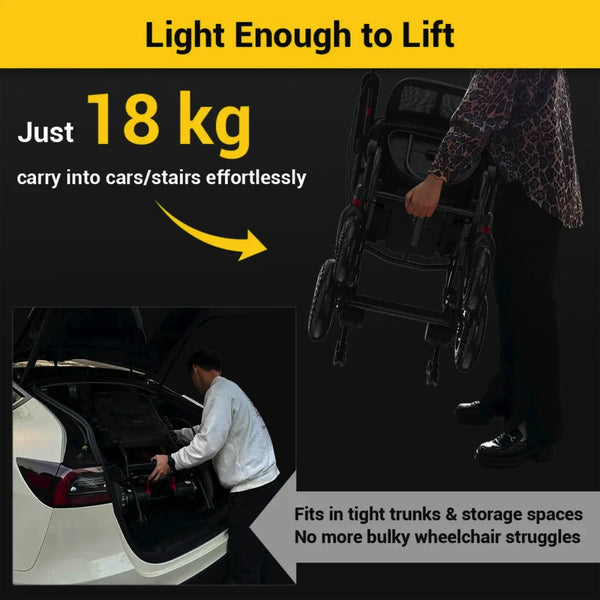 Easwe B10 Lightweight Folding Electric Wheelchair Australia