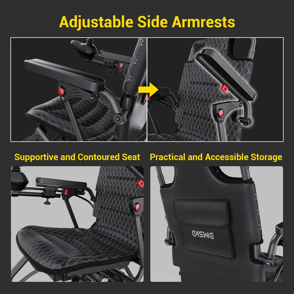 Easwe A10 Folding Electric Wheelchair | NDIS | Australia