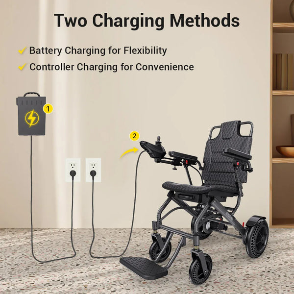 Easwe A10 Folding Electric Wheelchair | NDIS | Australia