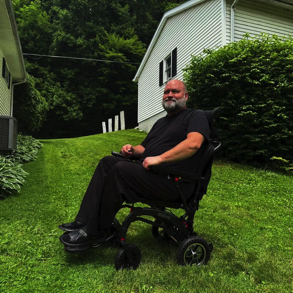 Easwe B10 Lightweight Folding Electric Wheelchair Australia