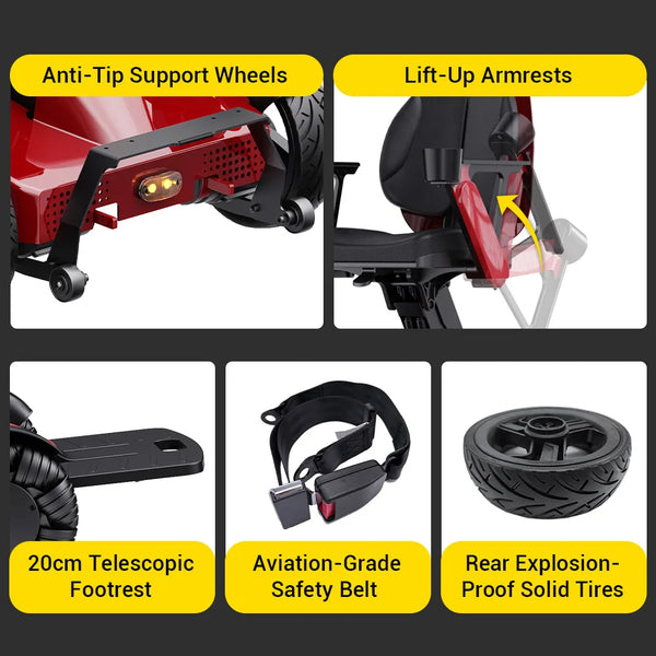 Easwe L10 Luxury Electric Wheelchair | NDIS | Australia