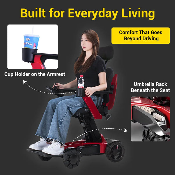 Easwe L10 Luxury Electric Wheelchair | NDIS | Australia