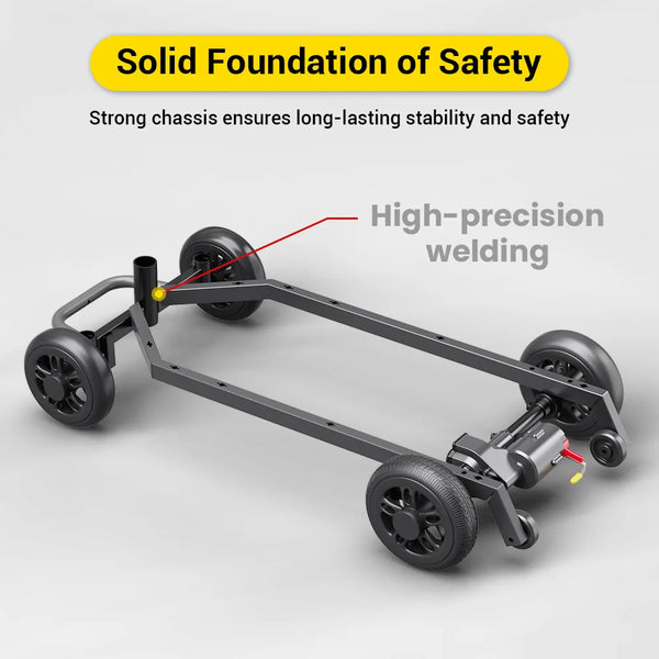 Easwe M10 foldable 4-wheel mobility scooter, NDIS, Australia – view 14