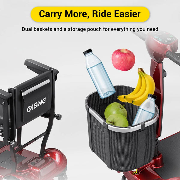 Easwe M10 foldable 4-wheel mobility scooter, NDIS, Australia – view 19