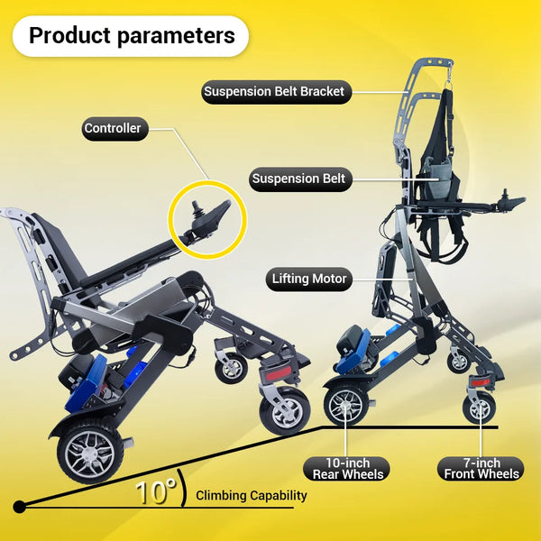Easwe S10 Standing Electric Wheelchair | NDIS | Australia
