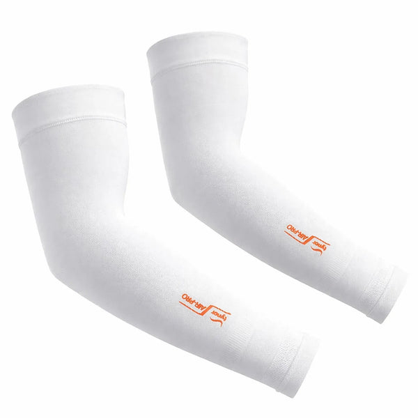 Tynor UV Protection Arm Sleeve 704 — white pair