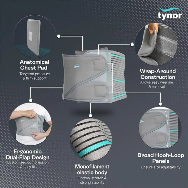 Tynor Chest Binder A11 — features