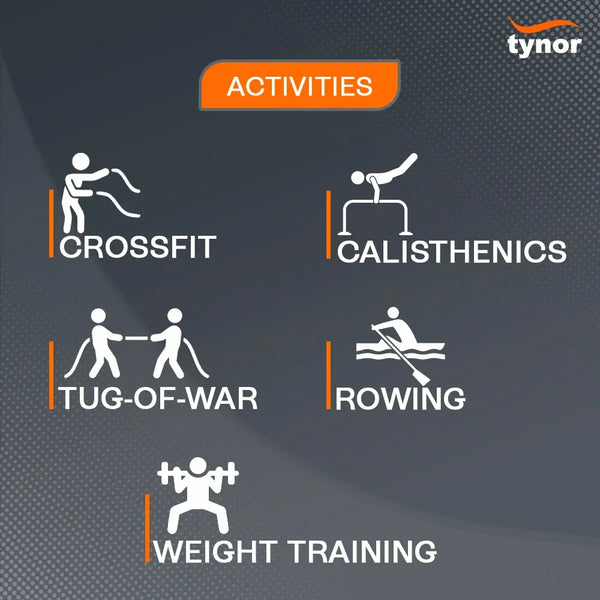 Tynorgrip Training Gloves 906 for crossfit, calisthenics and rowing