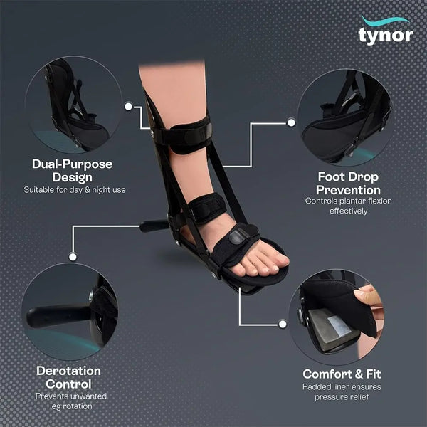 Plantar Fasciitis Night Splint (De-rotation) – Tynor D41