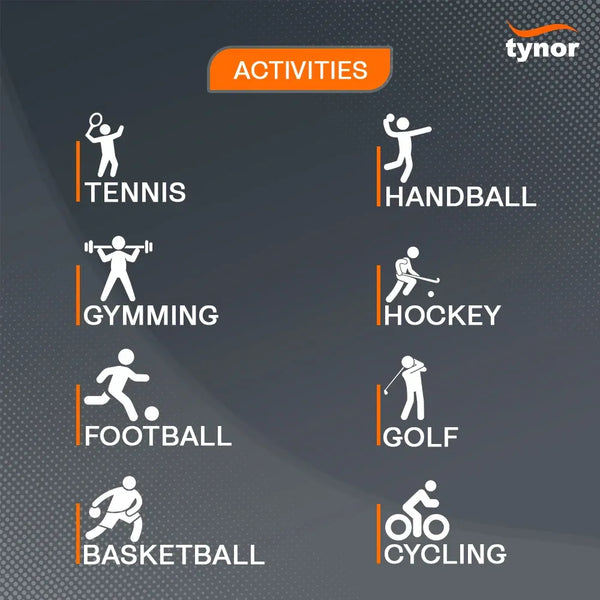 Tynor Wristband 305 for gym and tennis