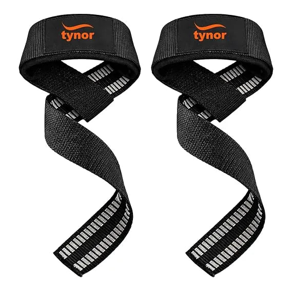 Tynorgrip weightlifting straps 911 with wrist support, pair