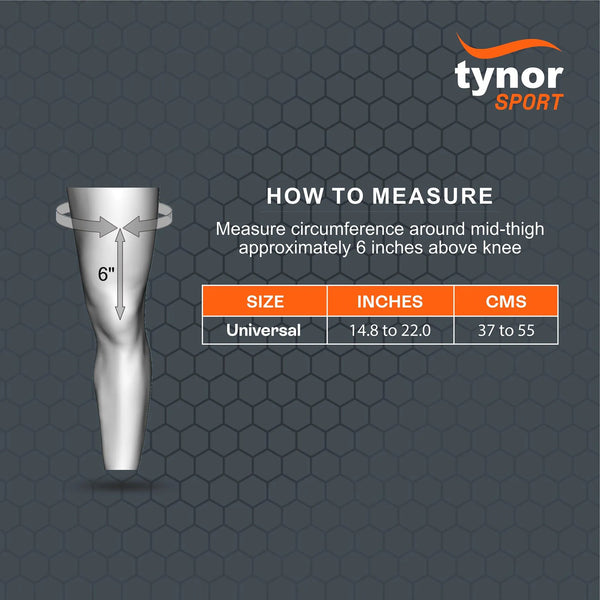 Tynor Weight Lifting Knee Wrap — view 3