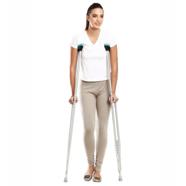 Tynor Auxiliary Crutch L21 | Underarm Crutches (Pair)