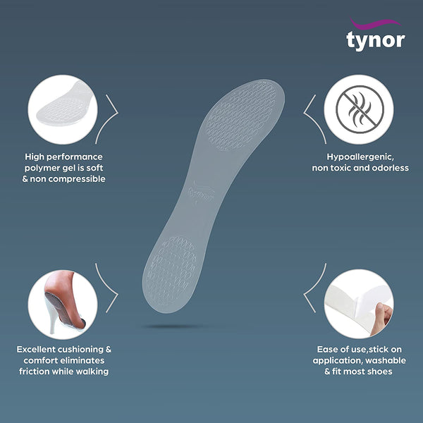 Tynor Gel Insole Female K16 — view 3