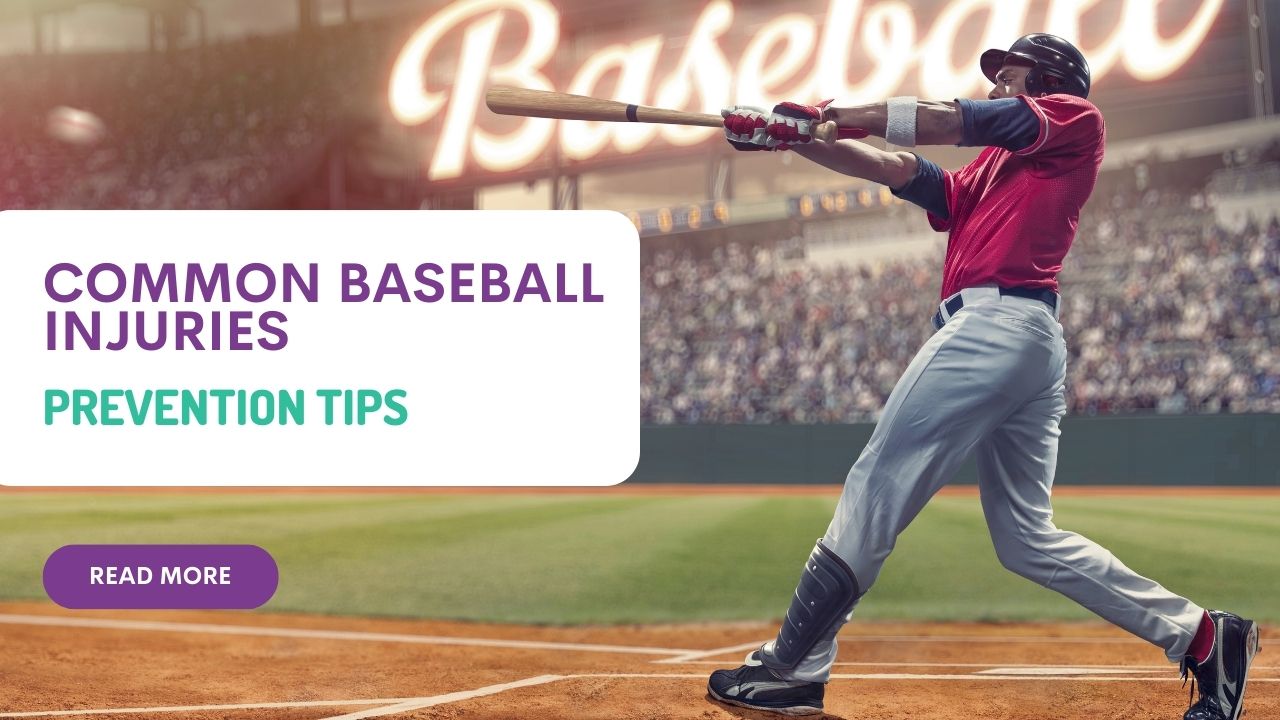 Common Baseball Injuries and Prevention Tips – Tynor Australia