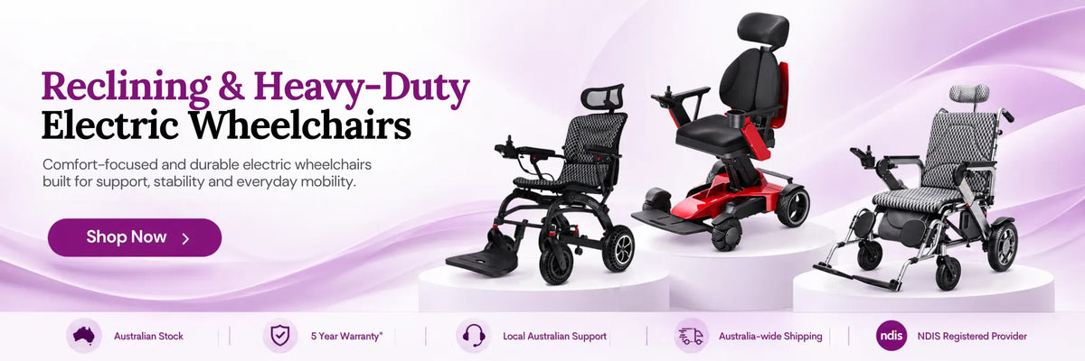 Reclining & Heavy-Duty Electric Wheelchairs