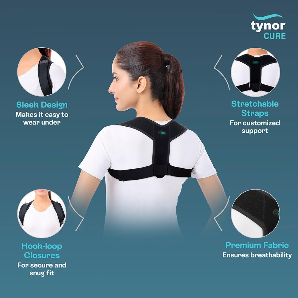 Posture Corrector for Men & Women Adjustable Back Brace
