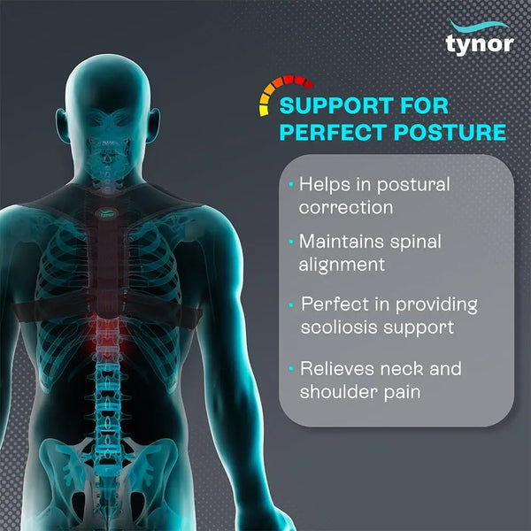 Tynor Posture Corrector Sleek A38 | Back Brace Australia