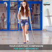 Tynor Auxiliary Crutch L21 | Underarm Crutches (Pair) — view 6