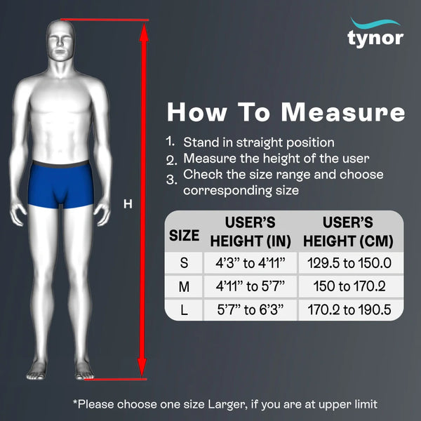 Tynor Auxiliary Crutch L21 | Underarm Crutches (Pair) — view 7