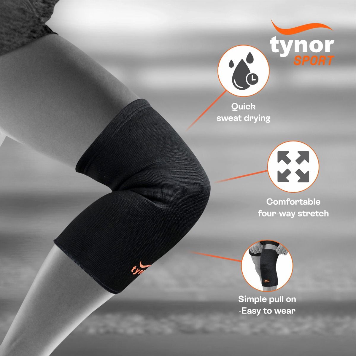 Knee Cap Air-Knee cap for Men &amp; Women, Knee Sleeve for Pain Relief