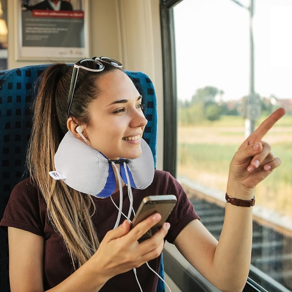 Tynor Travel Pillow Urbane I94 | Memory Foam Neck Support — view 4