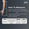Tynor Cast Cover Arm C19 — size chart