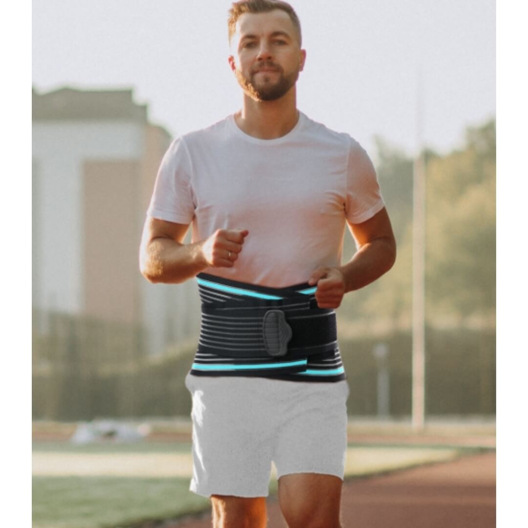 Buy Lumbar Sacral Belt Brace for Men Women Grey Black Tynor Australia