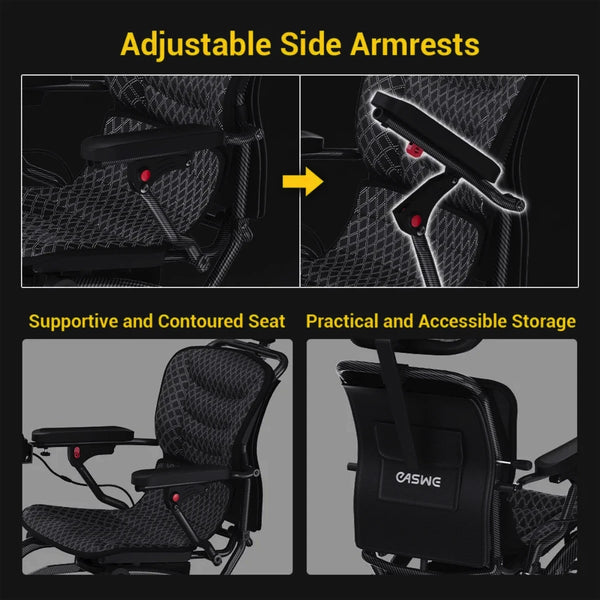 Easwe B10 Lightweight Folding Electric Wheelchair Australia