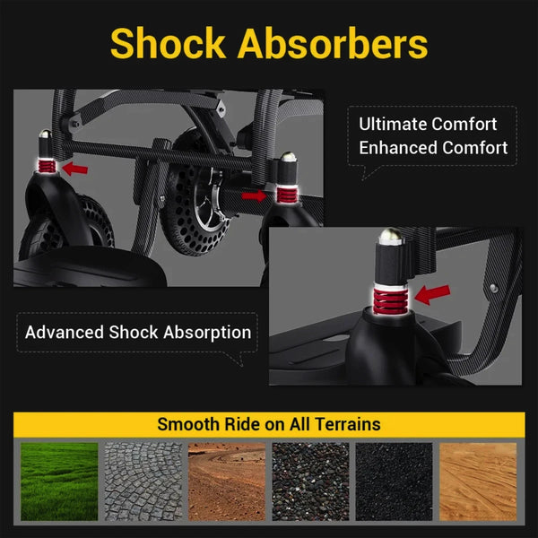 Easwe B10 Lightweight Folding Electric Wheelchair Australia
