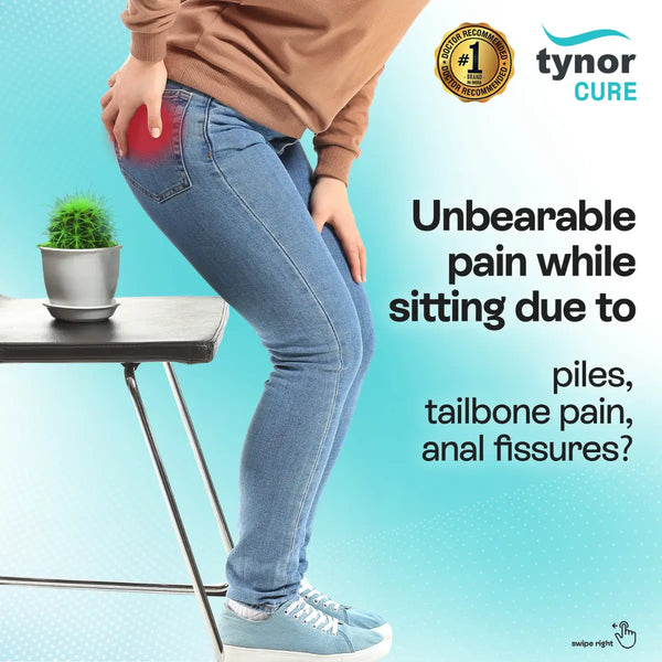 Tynor Round Ring Cushion Seat I72 | Coccyx & Tailbone Cushion — view 3