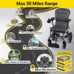 Easwe B20 folding electric wheelchair, NDIS mobility aid, Australia – view 19