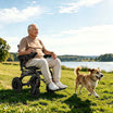 Easwe B20 folding electric wheelchair, NDIS mobility aid, Australia – view 2