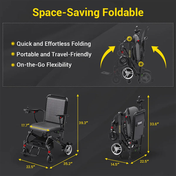 Easwe C10 Carbon Fibre Electric Wheelchair | NDIS | Australia