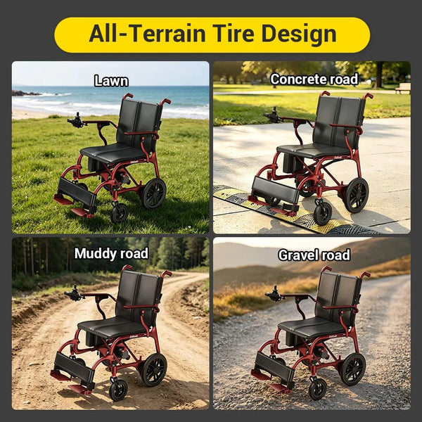 Easwe C30 carbon fibre folding electric wheelchair, NDIS, Australia – view 4