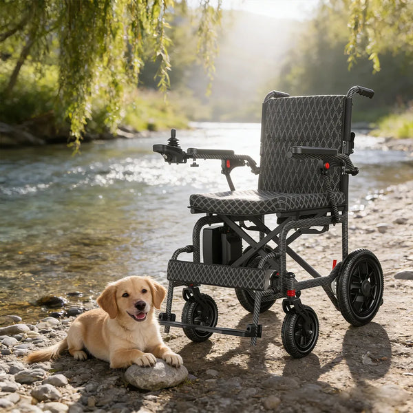 Easwe D10 Folding Electric Wheelchair | NDIS | Australia