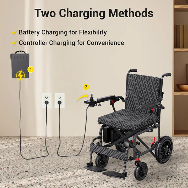 Easwe D10 Folding Electric Wheelchair | NDIS | Australia