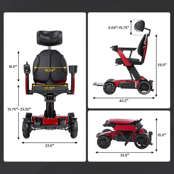 Easwe L10 Luxury Electric Wheelchair | NDIS | Australia
