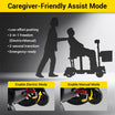 Easwe M10 foldable 4-wheel mobility scooter, NDIS, Australia – view 13