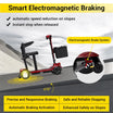 Easwe M10 foldable 4-wheel mobility scooter, NDIS, Australia – view 10