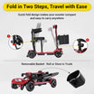 Easwe M10 foldable 4-wheel mobility scooter, NDIS, Australia – view 6