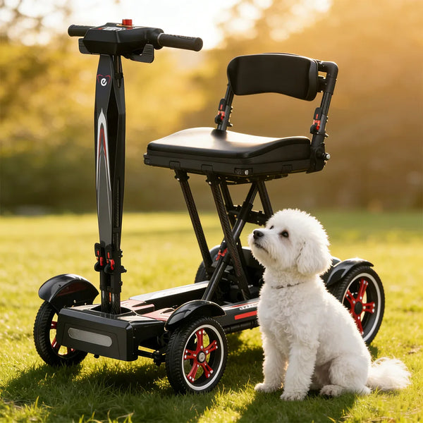 Easwe M20 carbon fibre foldable mobility scooter, NDIS, Australia – view 2