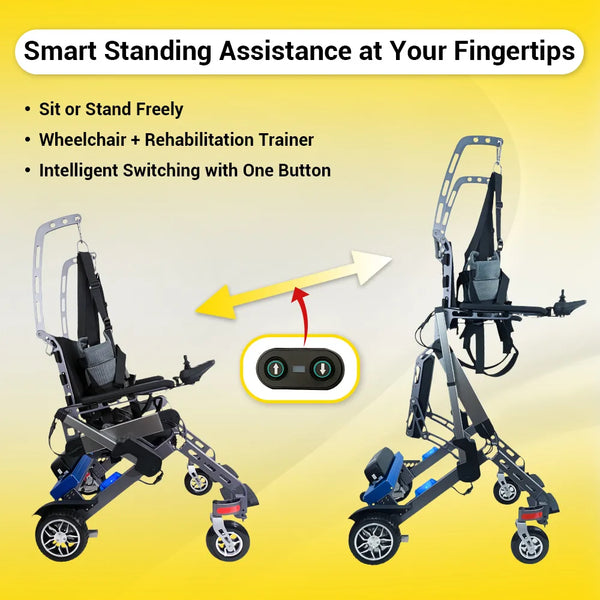 Easwe S10 Standing Electric Wheelchair | NDIS | Australia