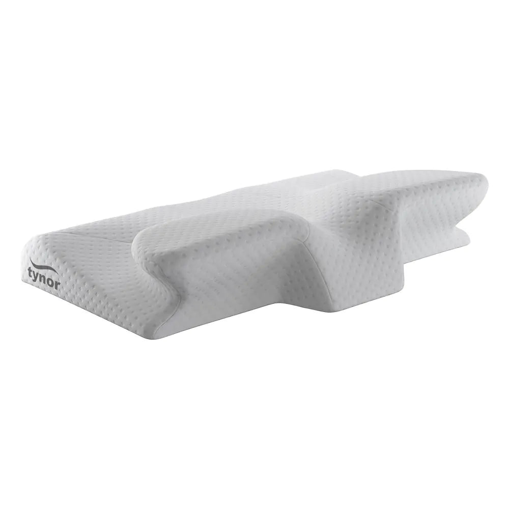 Elite anatomic memory foam pillow for ergonomic neck support, spinal alignment, and comfort