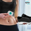 Transparent silicone heel cushion pair — orthopedic support for heel pain and shock absorption.